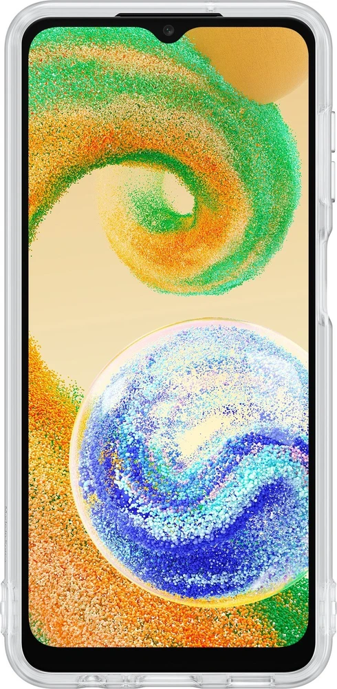 Dėklas „Samsung Galaxy A04s“ minkštas skaidrus dangtelis, skaidrus