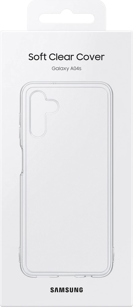 Dėklas „Samsung Galaxy A04s“ minkštas skaidrus dangtelis, skaidrus