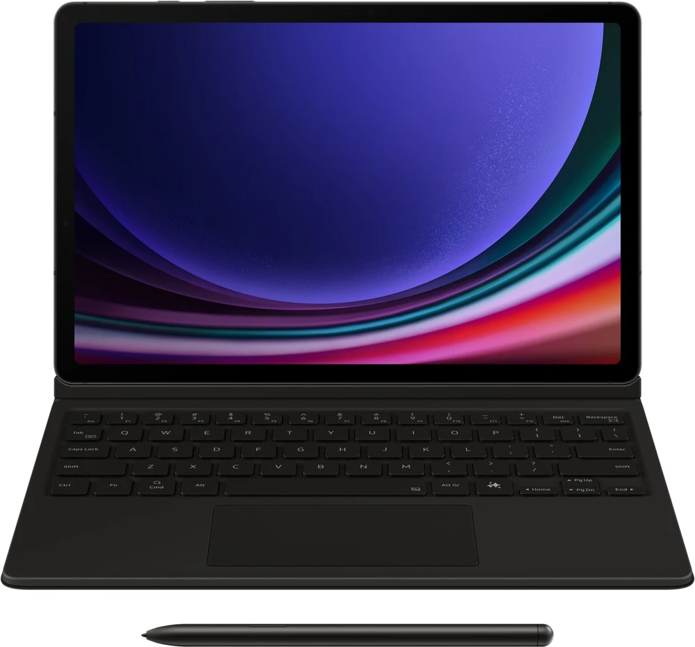 „Samsung Tab S9“ dirbtinio intelekto knygos viršelio klaviatūra
