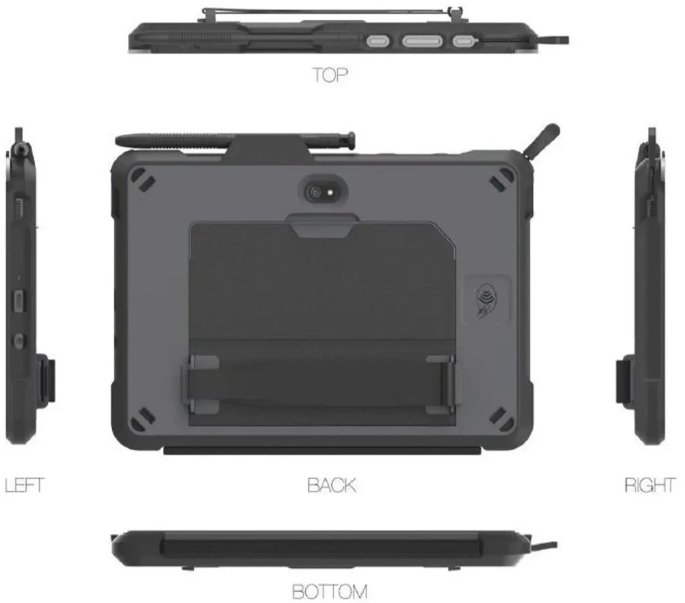„Samsung Targus Field Ready“ dėklas, skirtas „Tab Active4 Pro“ / „Active5 Pro“, juodas