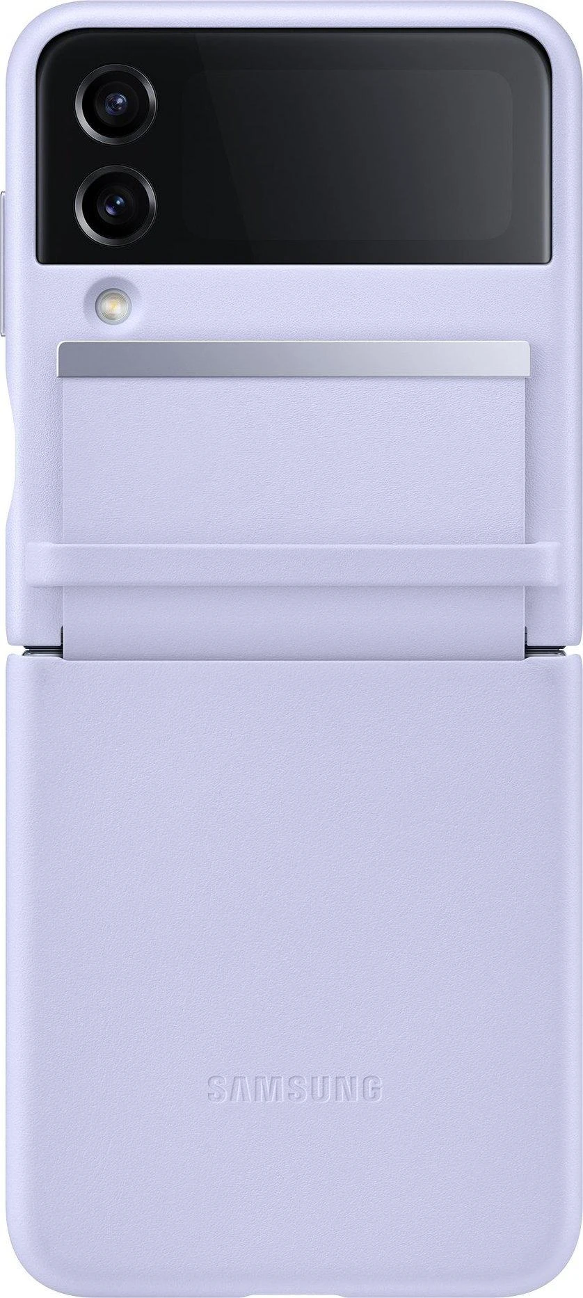 Dėklas VF721LLE Flap Leather Cover for Samsung Galaxy Flip 4, Serenity Violetinė (Serenity Violetinė)