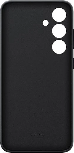 Dėklas Samsung Galaxy S24 Vegan Leather Cover Juodas