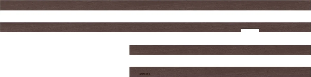 Samsung VG-SCFC32BWBXC Wechselrahmen Modern (Flat), Braun, 32'', 2023 Frame komp.