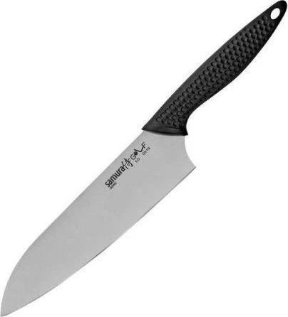 Samura Golf universalus virtuvės Santoku peilis 180mm iš AUS 8 Japoniškas plienas 58 HRC
