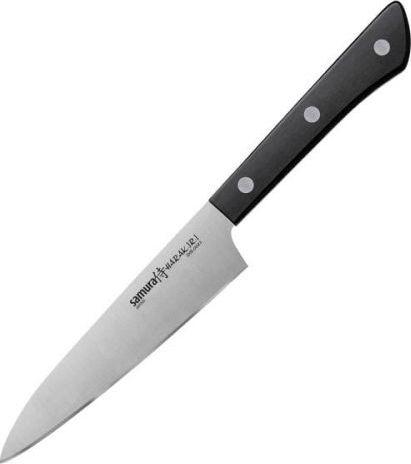 Samura HARAKIRI universalus virtuvinis peilis 4,7"/120mm 58 HRC su juoda rankena