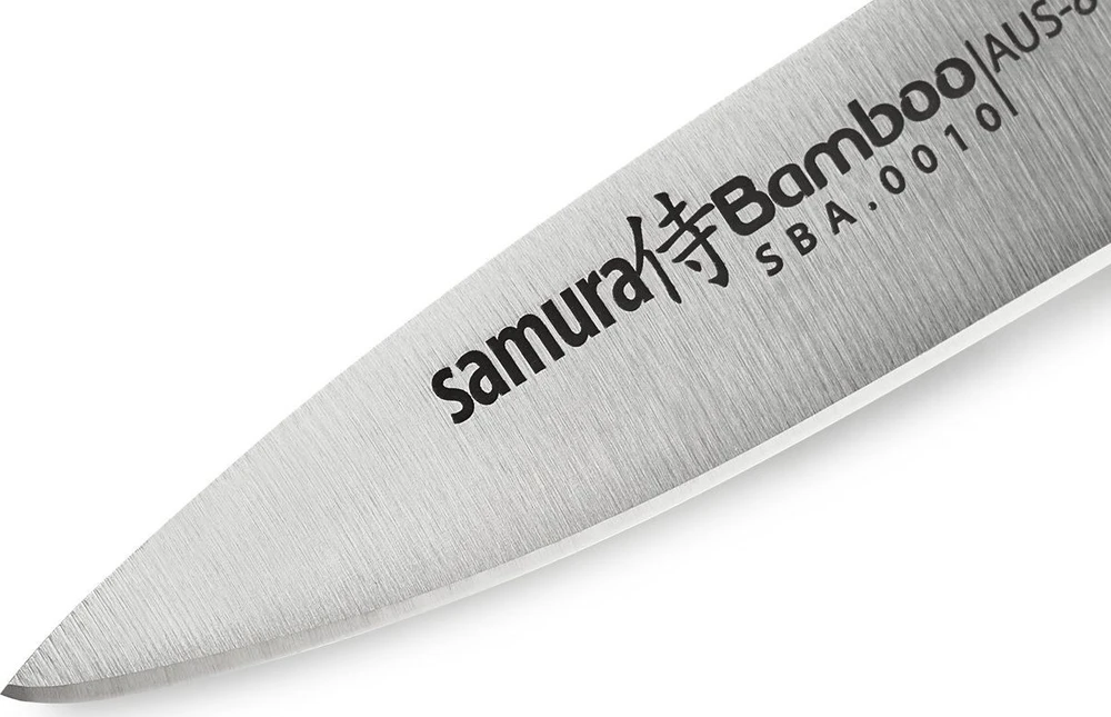 Samura BAMBOO universalus virtuvės peilis 3,2"/80 mm iš AUS 8 japoniško plieno 59 HRC