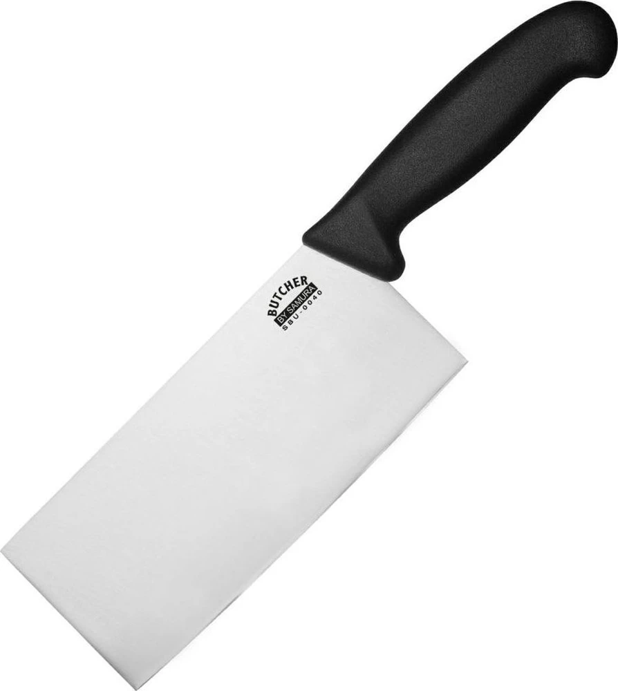 Samura Butcher universalus virtuvės kirtiklis 180 mm iš AUS 8 Japonijos plieno 58 HRC