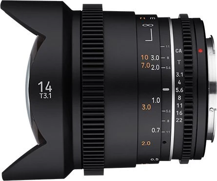 Objektyvas Samyang 14mm T3.1 VDSLR MK2 Fuji X