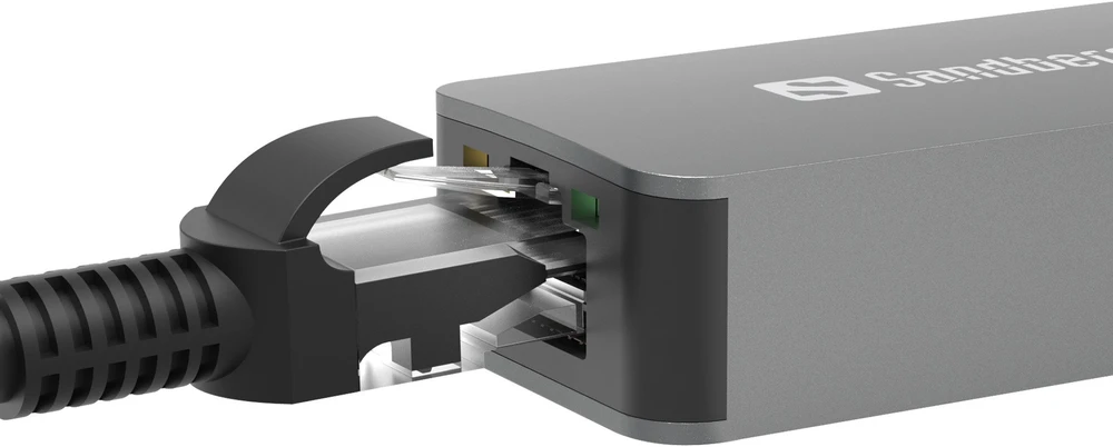 Sandberg USB-C/A 2.5 GbE RJ45 Adapteris