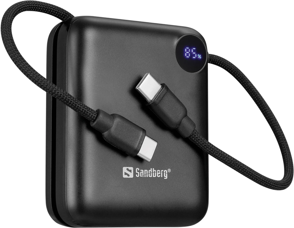 Powerbank Sandberg PD20W Connect 10000 mAh Juodas (421-26)