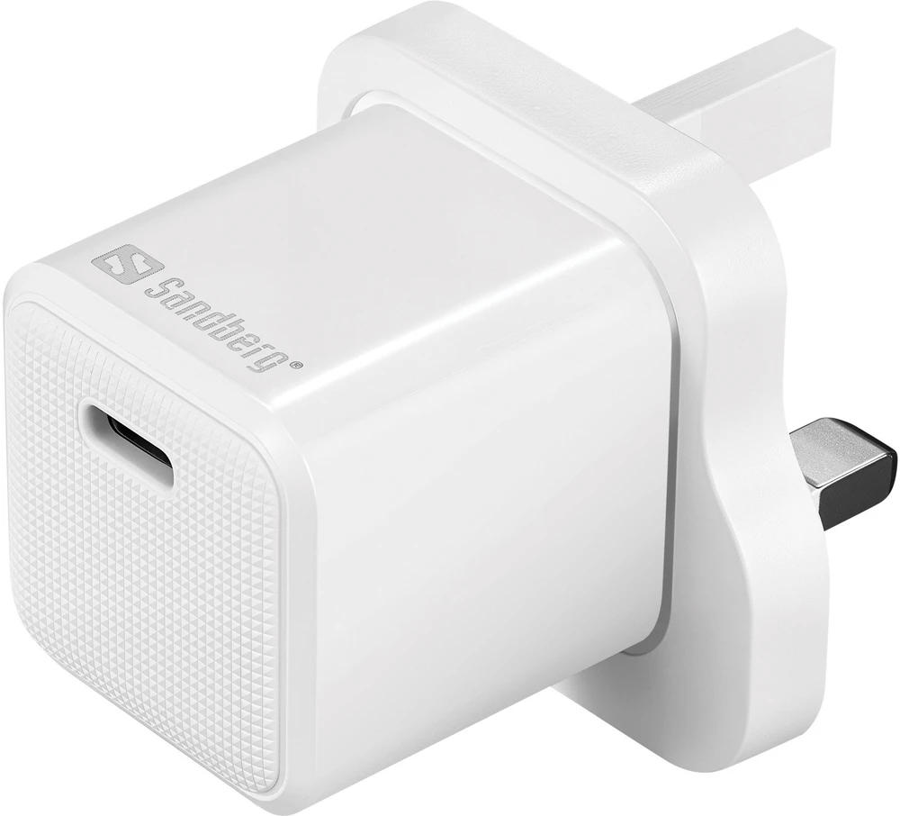„Sandberg“ USB-C AC 20 W įkroviklis, JK + „Lightning“ 1 m