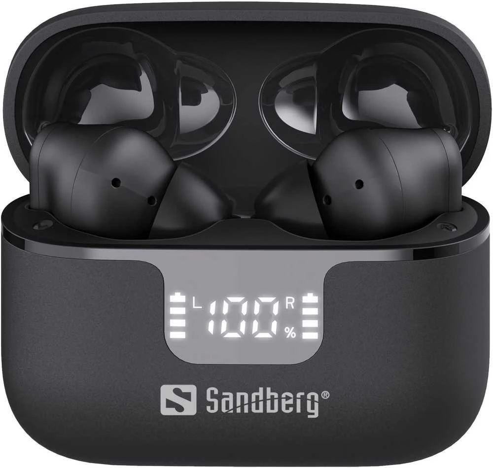 Ausinės Sandberg Belaidės Earbuds ANC+ENC