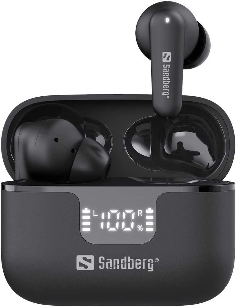 Ausinės Sandberg Belaidės Earbuds ANC+ENC