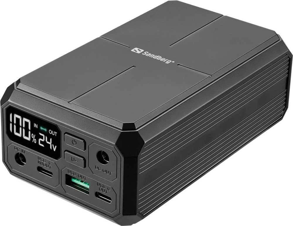 Sandberg Nešiojamas kompiuteris Powerbank 27000 PD100W