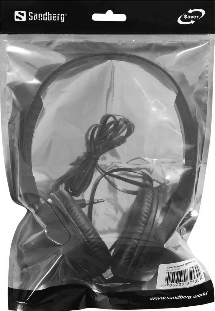 Ausinės Sandberg Saver MiniJack Headphone Travel