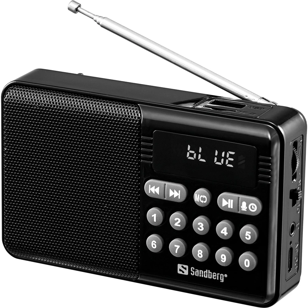 Sandberg Speaker FM radijas+BT Recharge