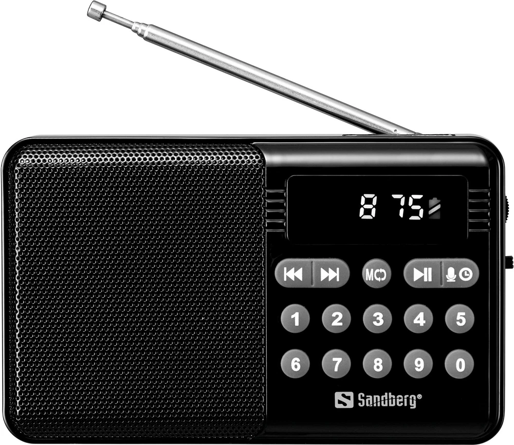 Sandberg Speaker FM radijas+BT Recharge