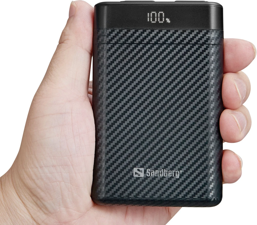 Powerbank Sandberg Survivor Nano 10000 mAh Juodas (421-32)