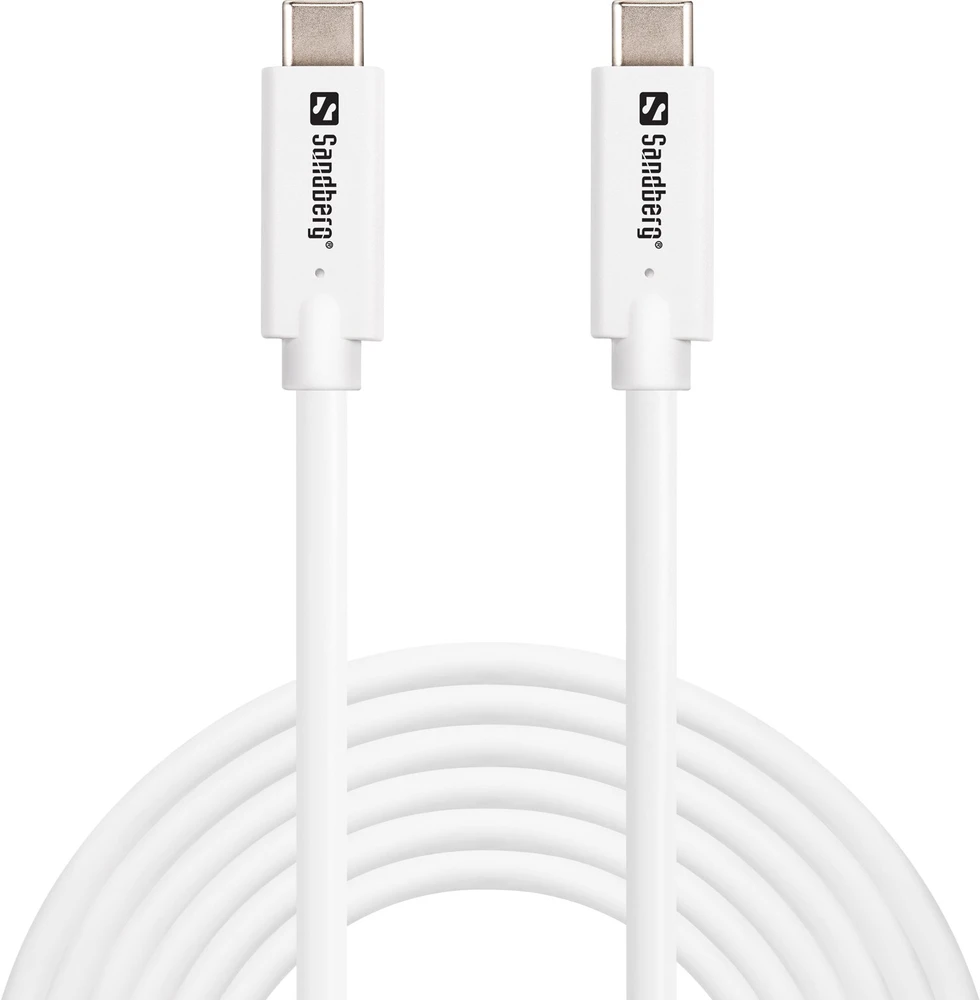 Sandberg USB-C į USB-C kabelis, USB 3.2 Gen2, 100 W, 3 m