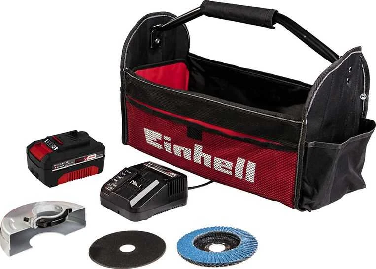 Šlifuoklis Einhell TC-AG 18/115 Li Kit