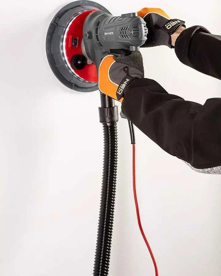 Graphite Šlifuoklis Gipso šlifuoklis 900 W, 180 mm, LED