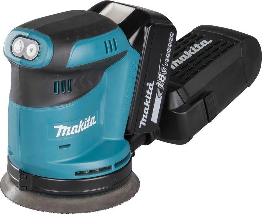 Makita DBO180Z Akumuliatorinis ekscentrinis šlifuoklis 18V, 125mm, Be akumuliatorių ir kroviklio!