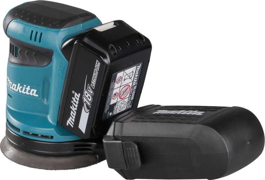 Makita DBO180Z Akumuliatorinis ekscentrinis šlifuoklis 18V, 125mm, Be akumuliatorių ir kroviklio!