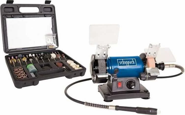 Elektrinis galąstuvas HG35 lanktstus velenas ir priedai, Scheppach