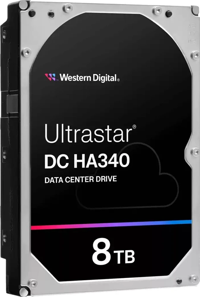 Sandisk HDD Server WD Ultrastar DC HA340 8TB 512e SE, 3.5’’, 256MB, 7200 RPM, SATA, SKU: 0B47078