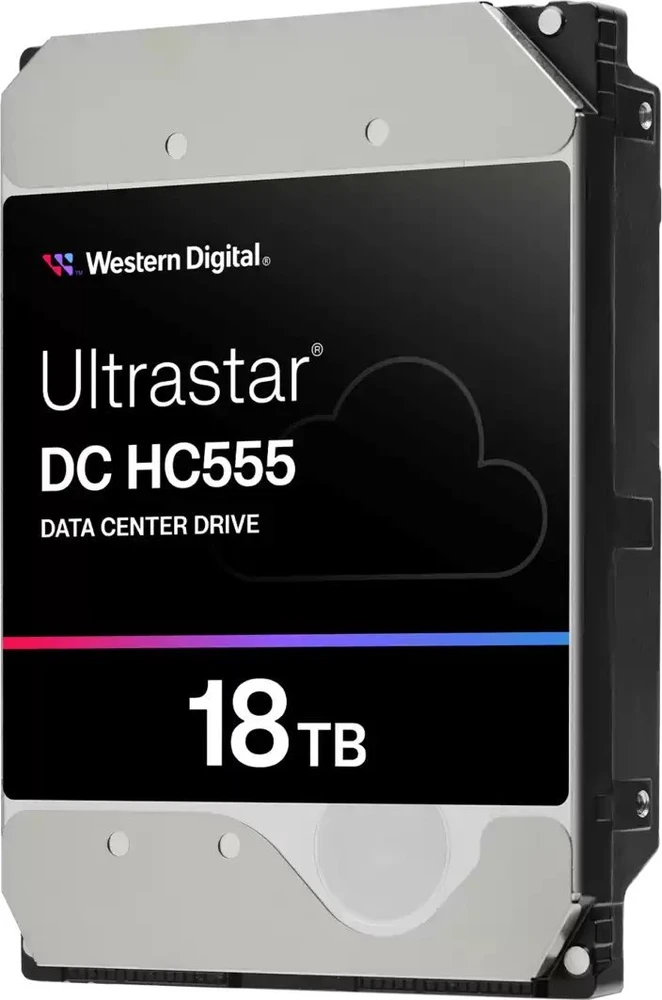 „Sandisk“ standusis diskas WD/HGST ULTRASTAR DC HC555 (3,5 colio, 18 TB, 512 MB, 7200 aps./min., SATA 6 Gb/s, 512E SE NP3) Prekės kodas: 0B48723