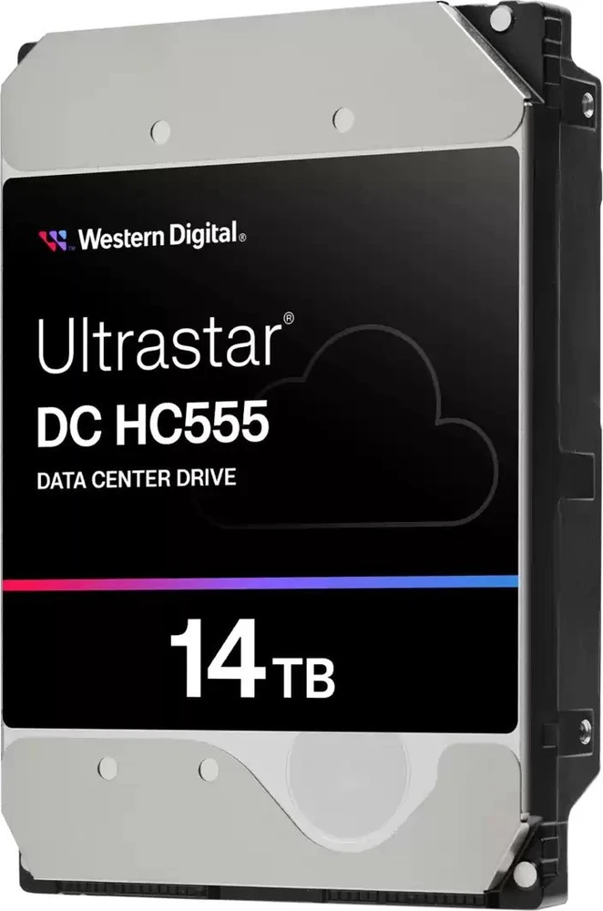 Sandisk Western Digital Ultrastar DC HC555 standusis diskas 14TB 7200RPM 512MB 3.5" SATA III