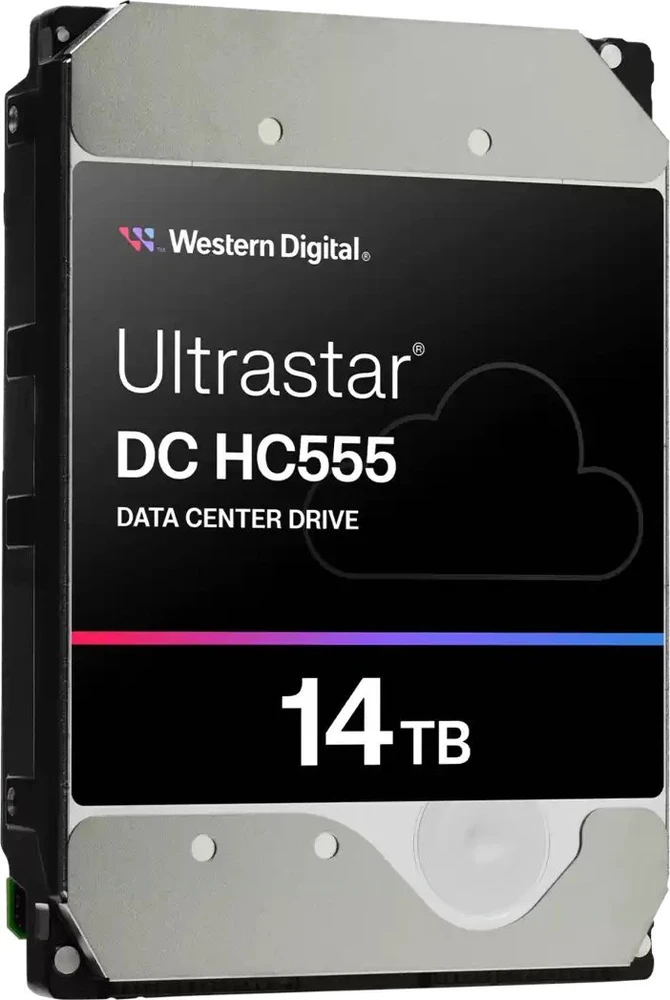 Sandisk Western Digital Ultrastar DC HC555 standusis diskas 14TB 7200RPM 512MB 3.5" SATA III
