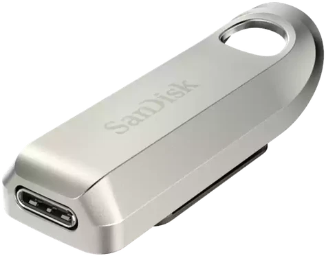 USB laikmena SanDisk Ultra Luxe USB Type-C, 1 TB, sidabro spalvos