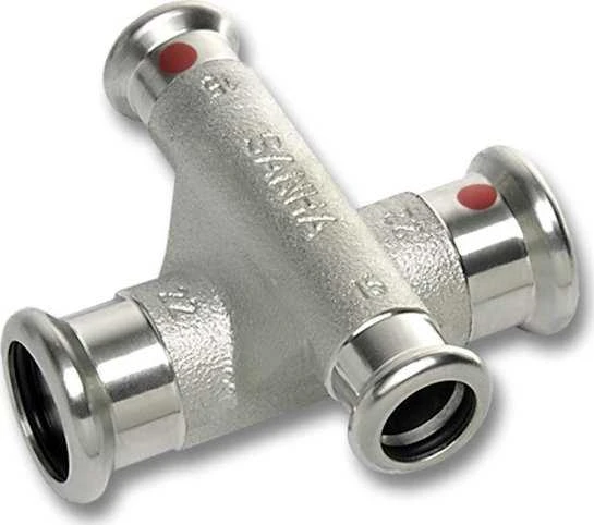 SANHA Keturbokštis 2 plokštumų SANHA-THERM C-Stahl d28x18 SANHASANHA