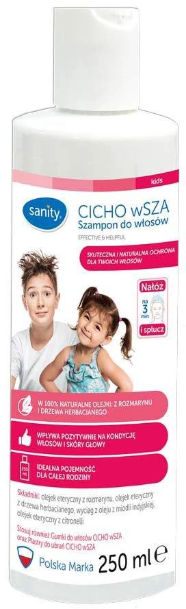 Sanity Vaikiškas ramus šampūnas 250ml