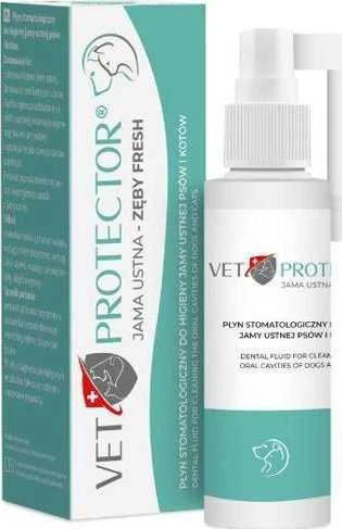 JM SANTE Vet Protector Fresh - dantų higienos tirpalas šunims ir katėms – 100 ml