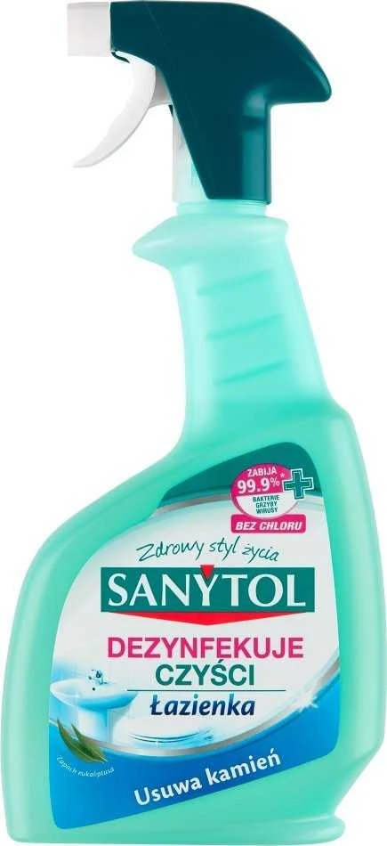 Sanytol Sanitol Purškiklis vonios kambariui su eukalipto kvapu 500ml