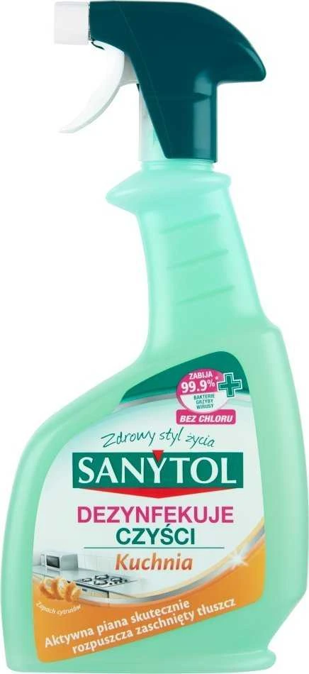 Sanytol Sanitol Purškiklis virtuvei su citrusinių vaisių kvapu 500ml