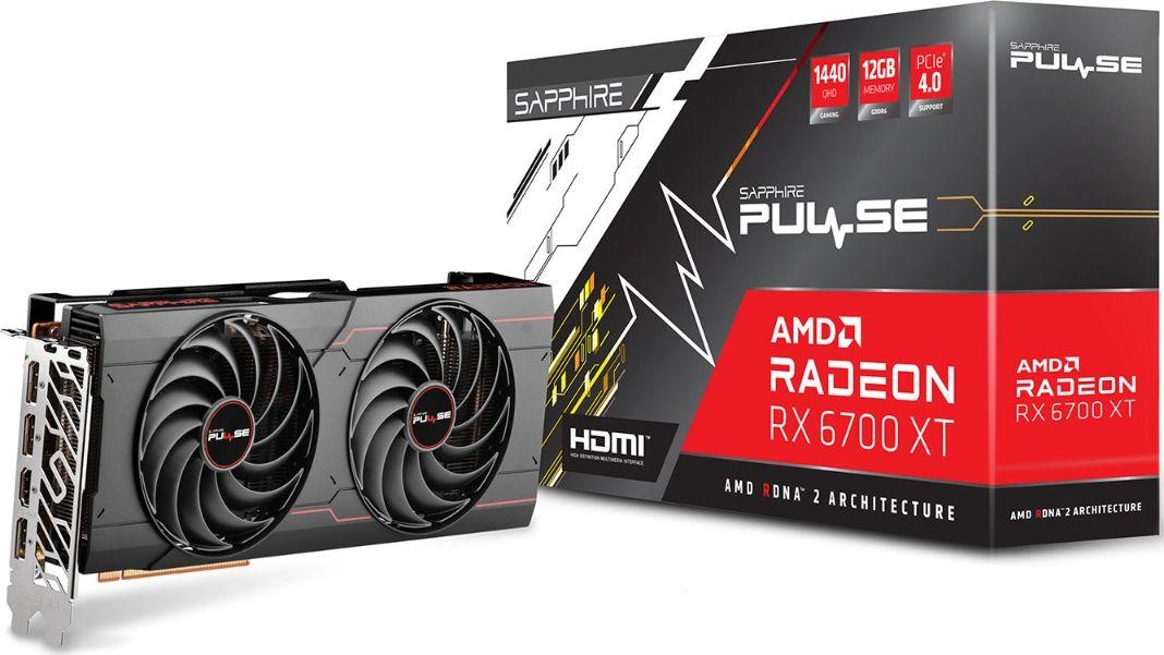 Vaizdo plokštė SAPPHIRE PULSE RADEON RX 6700 XT GAMING 12GB GDDR6 