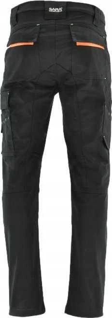 Darbo kelnės Sara Workwear Actiflex, juoda, 48