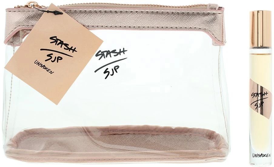 Sarah Jessica Parker Rinkinys Stash SJP Unspoken Textile Bag 10 ml Miniature kvepalai moterims