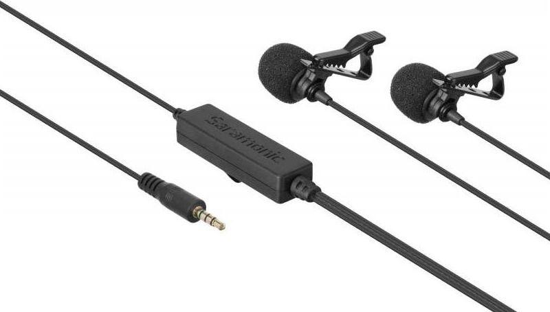 SARAMONIC LAVMIC 2M DUAL LAIDINGAS LAVALIER MIKROFONAS