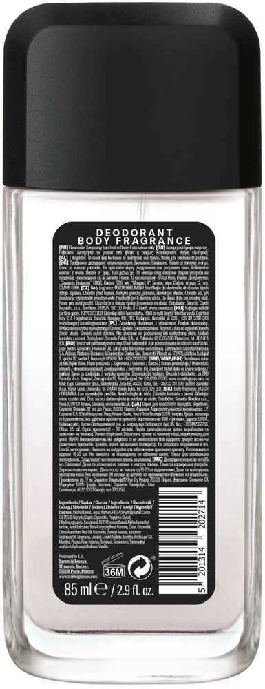 Sarantis STR8 Wild Beat dezodorantas purškiklis vyrams 85 ml