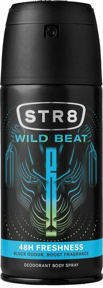 STR8 Wild Beat dezodoruojantis purškiklis 150ml