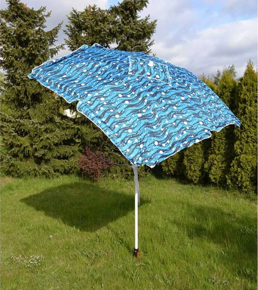 Saska Garden Beach- sodas skėtis 180cm mėlyna jūra