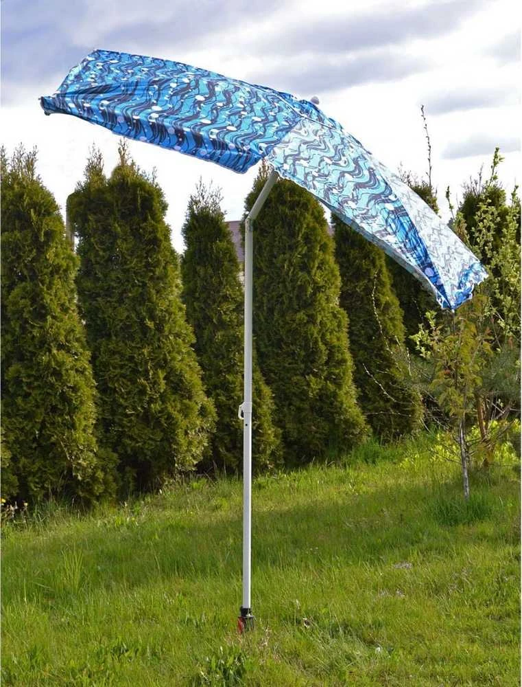 Saska Garden Beach- sodas skėtis 180cm mėlyna jūra
