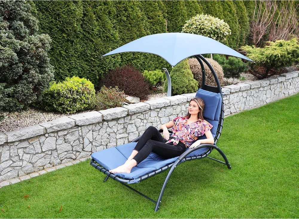 Saska Garden Sodo kėdė su skėčiu Bergamo