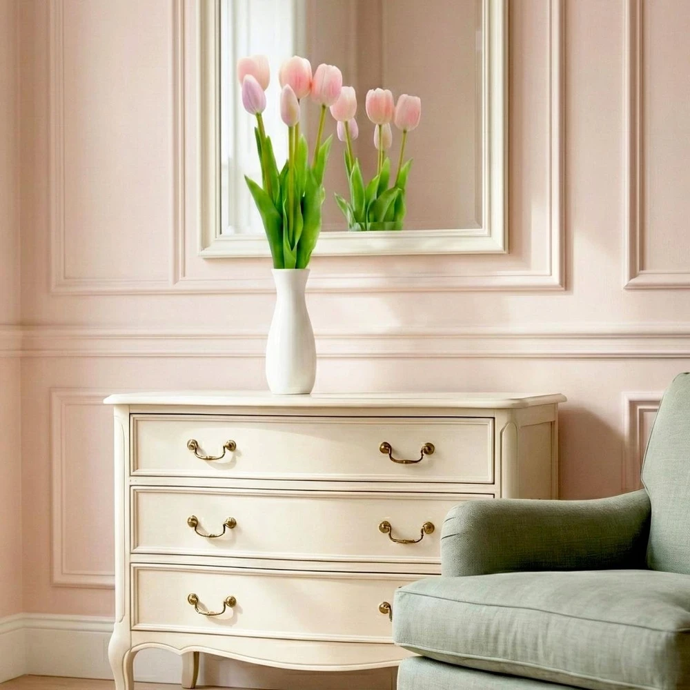 Saska Garden Rožiniai tulpių žiedai 39 cm dekoracija