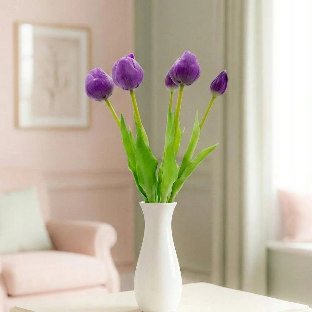 Saska Garden 50 cm violetiniai bijūniniai tulpės