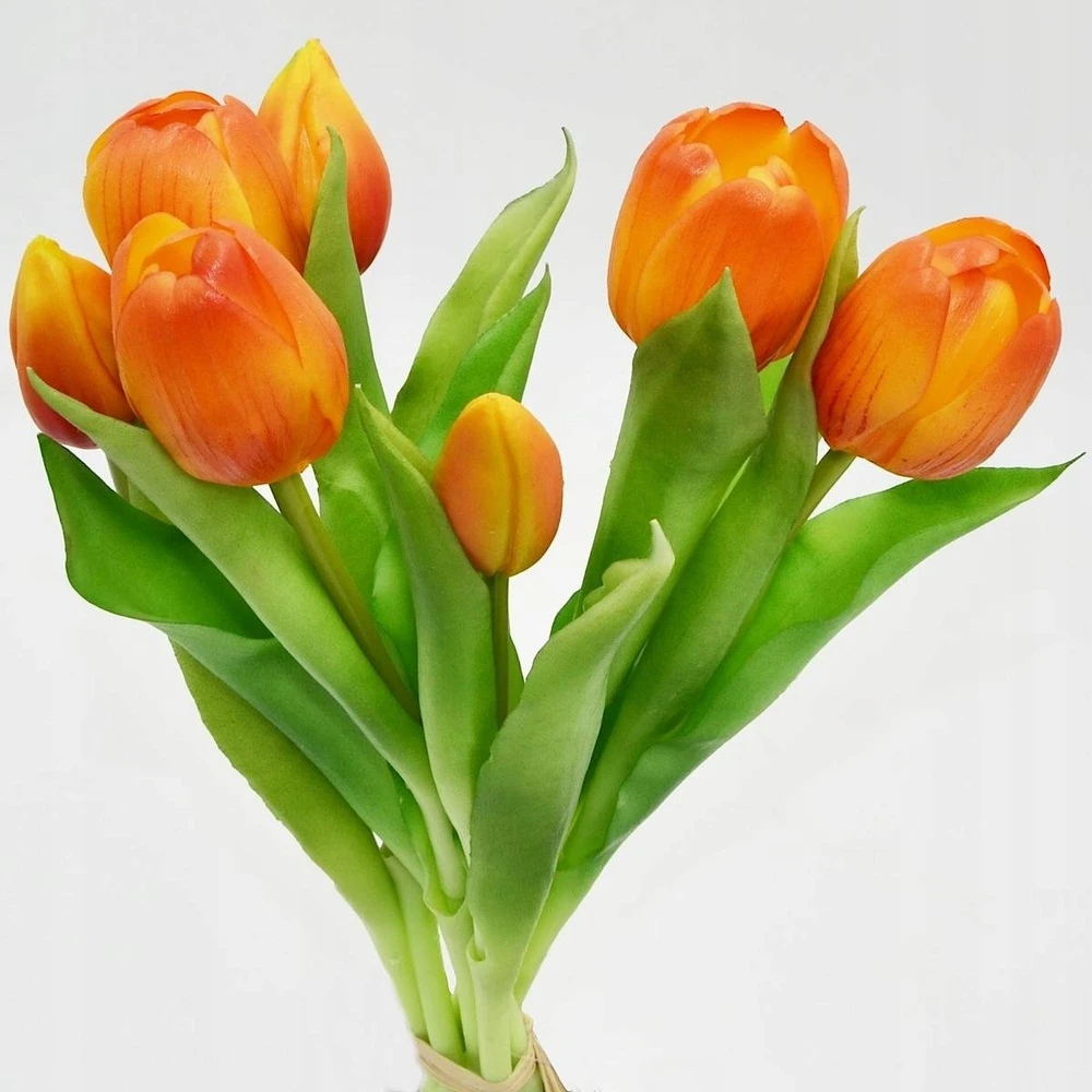 Saska Garden Oranžiniai dirbtiniai tulpės 31 cm